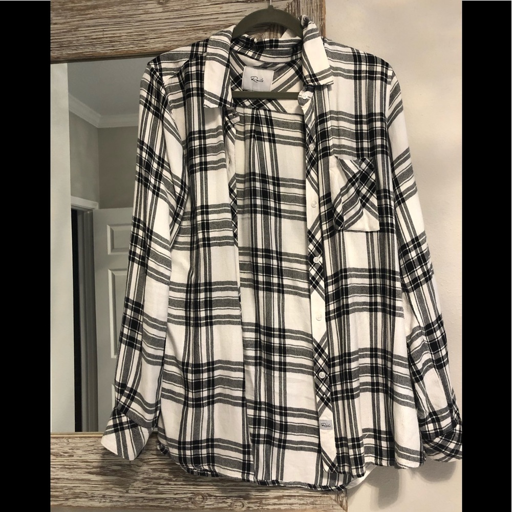 Rails plaid top
